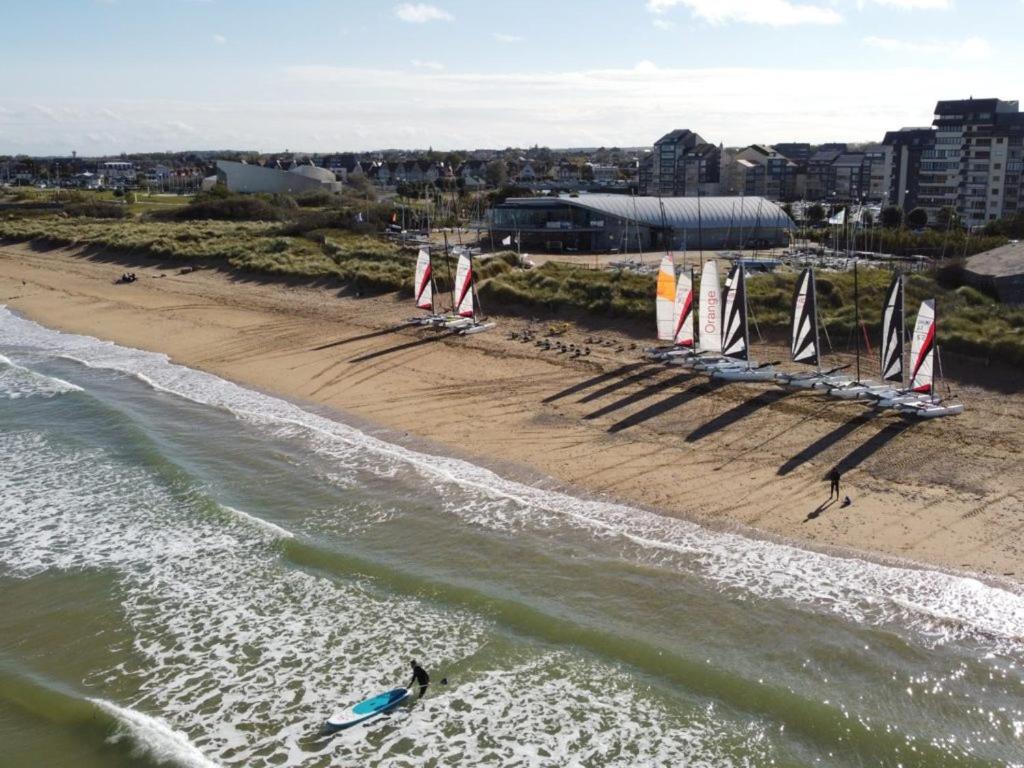 "O'Dbark" - Duplex 2 Etoiles - A 100M De La Plage Avec Jardin Courseulles-sur-Mer Esterno foto