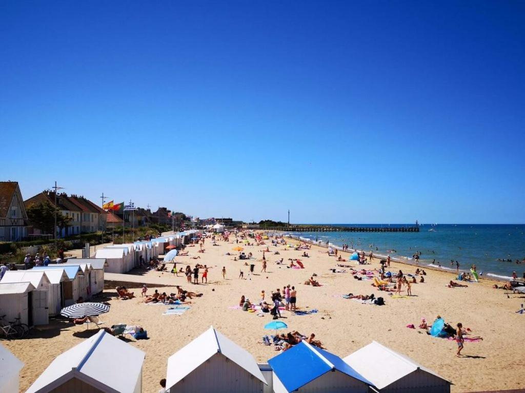 "O'Dbark" - Duplex 2 Etoiles - A 100M De La Plage Avec Jardin Courseulles-sur-Mer Esterno foto
